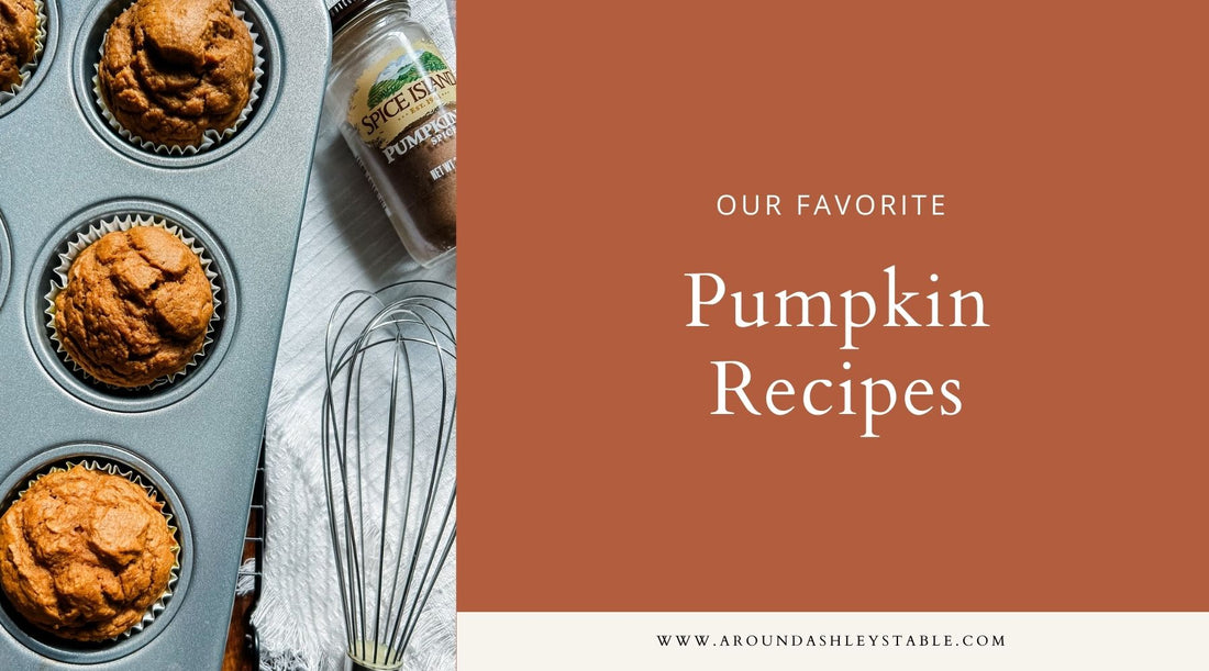 Favorite Pumpkin Recipes for Fall