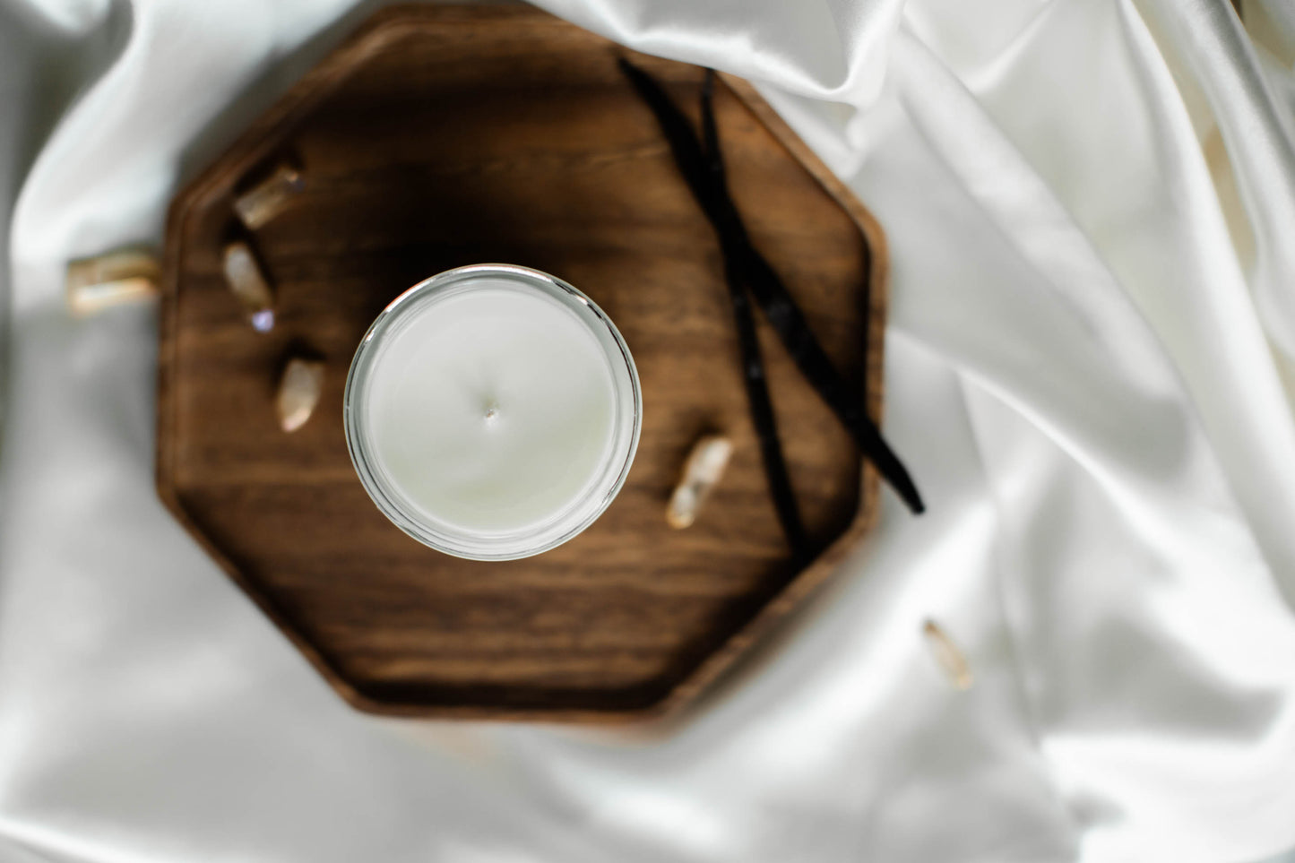 Silk + Amber | 8oz Soy Wax Candle