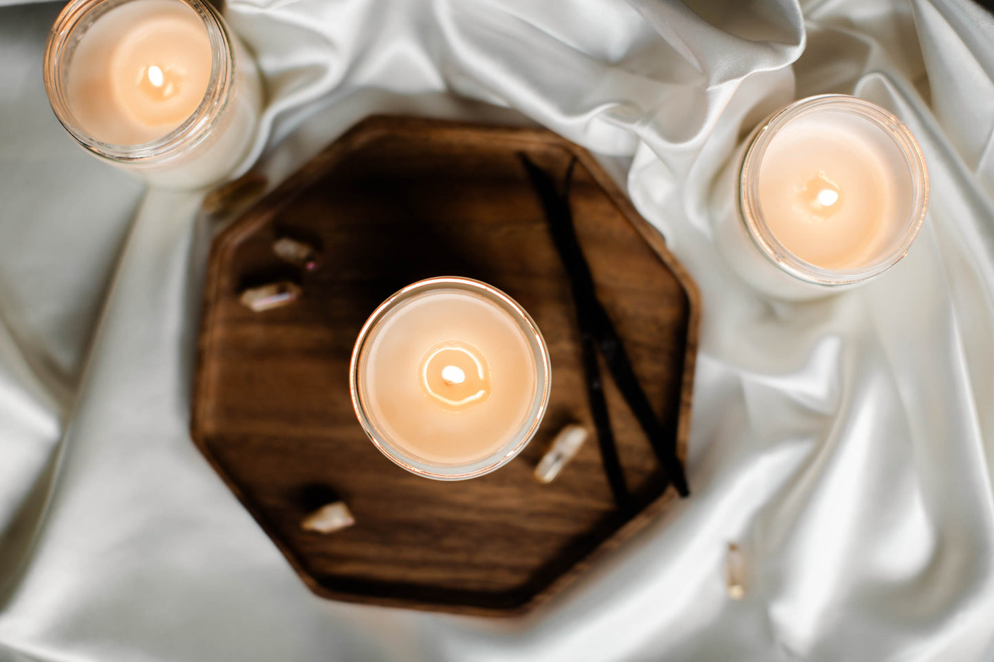 Silk + Amber | 8oz Soy Wax Candle