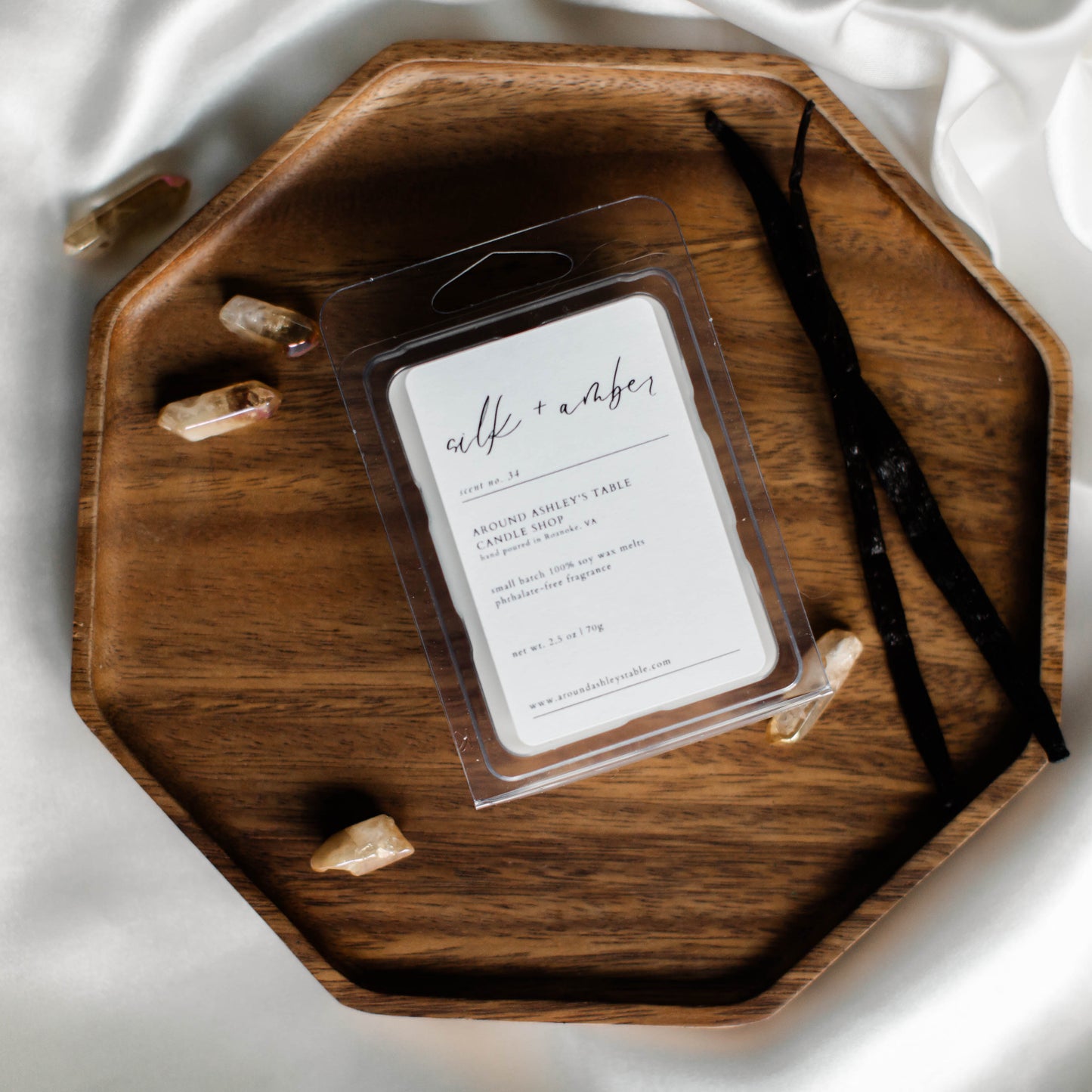 Silk + Amber | Soy Wax Melt