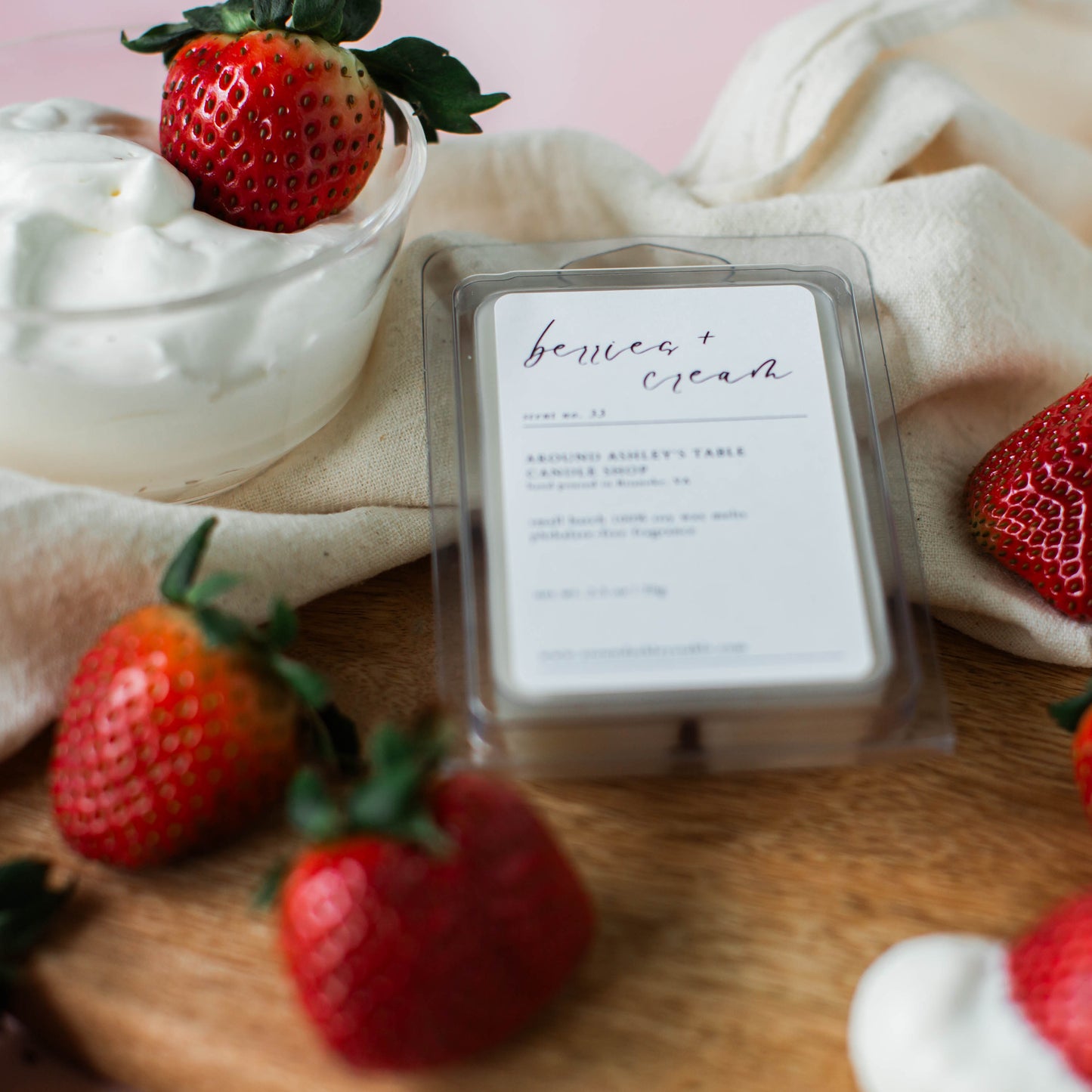 Berries + Cream | Soy Wax Melt