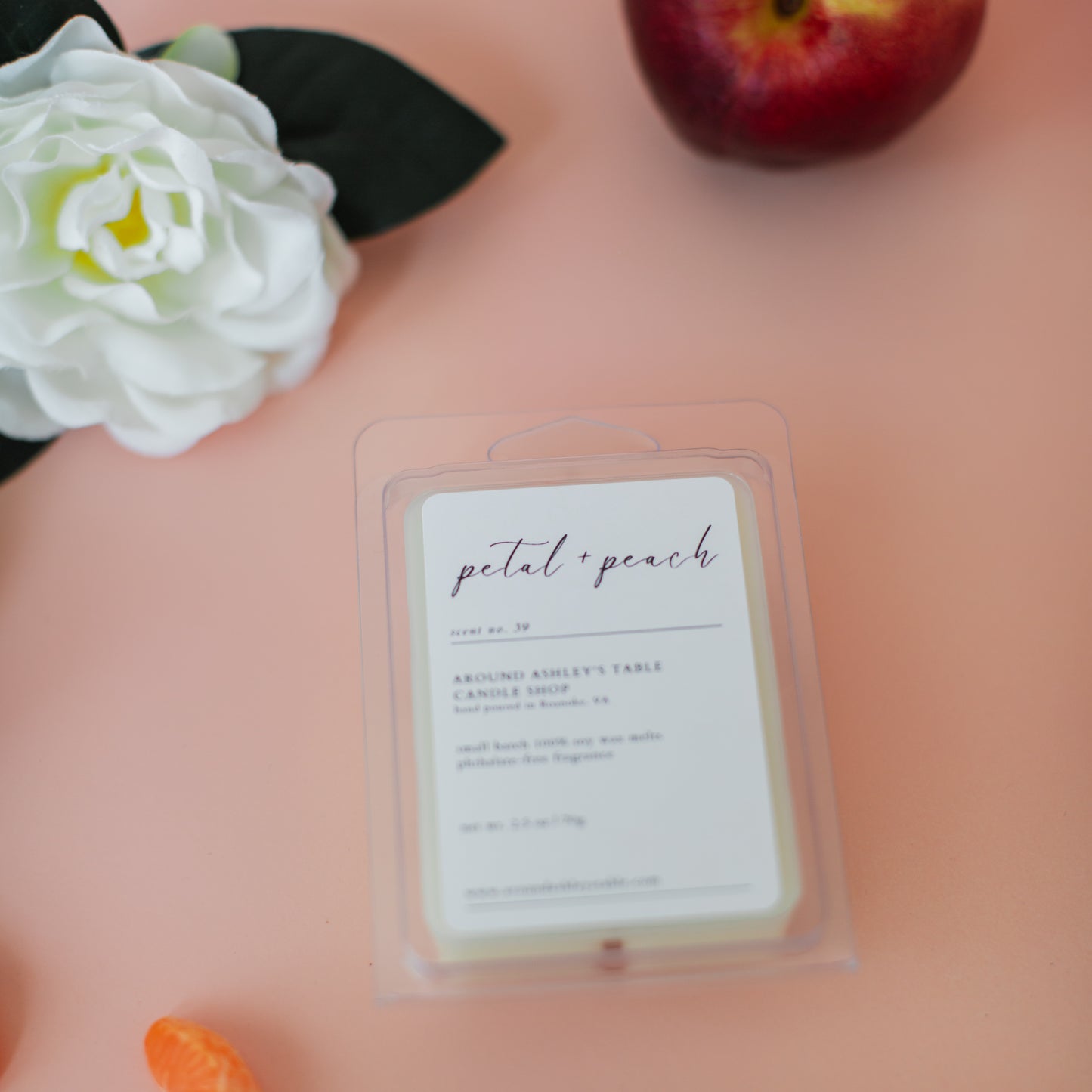 Petal + Peach | Soy Wax Melt