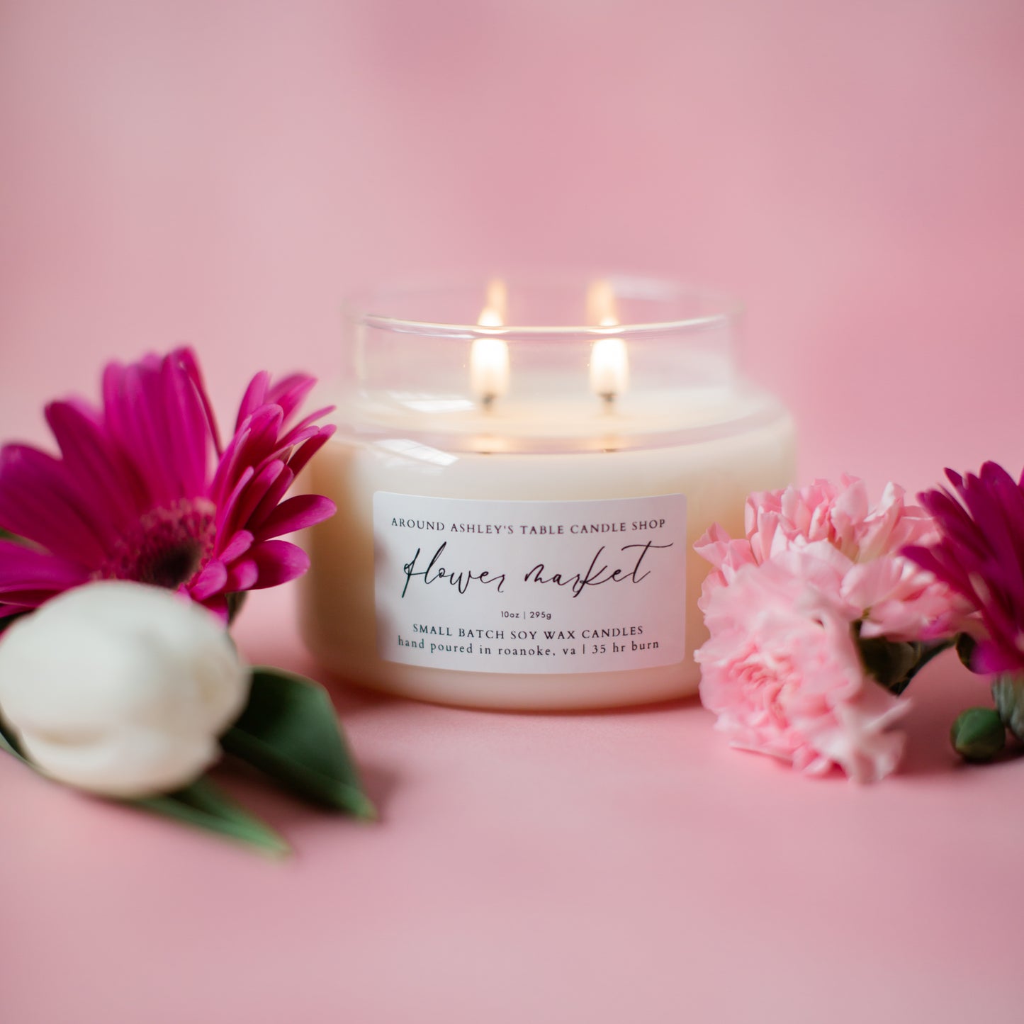 Flower Market | 10 oz. Apothecary Candle