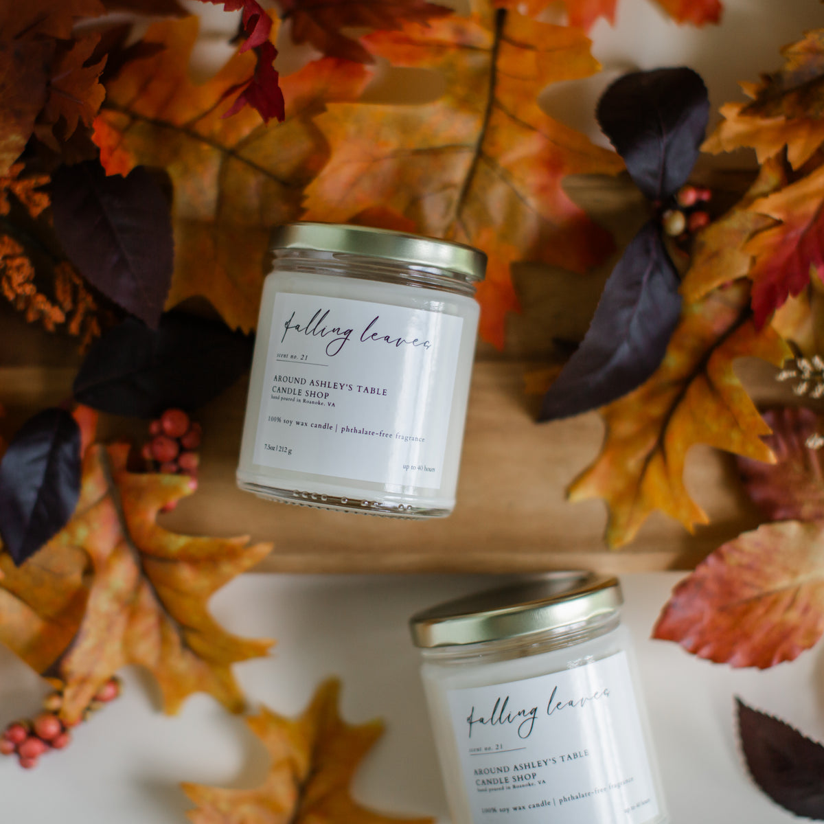 Falling Leaves | 8 oz. Soy Wax Candle