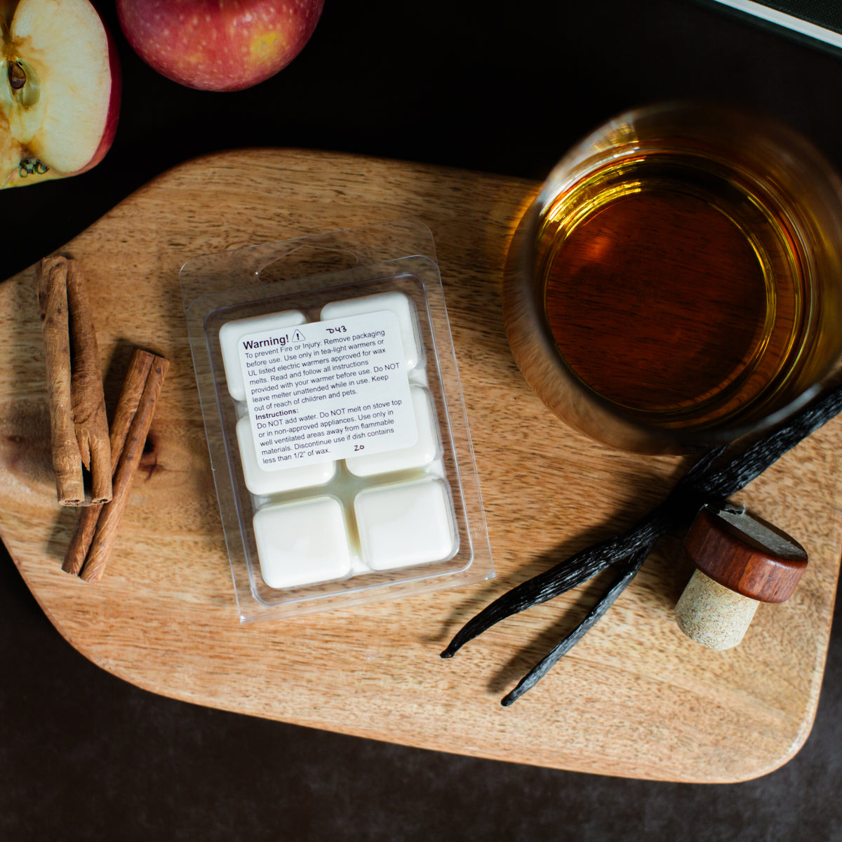 Bourbon + Cider | Soy Wax Melt