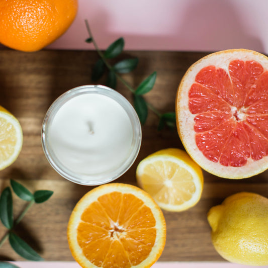 Citrus Mimosa | 8 oz. Glass Jar Candle