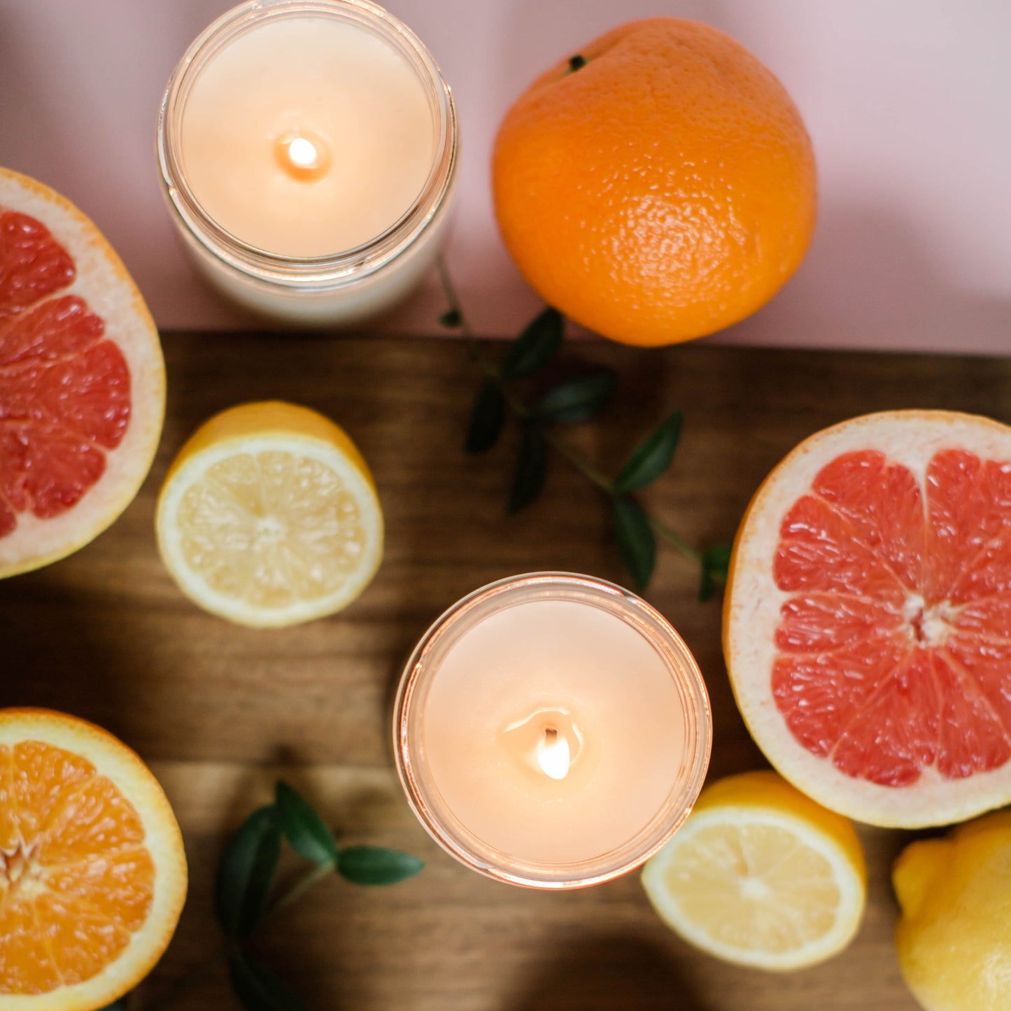 Citrus Mimosa | 8 oz. Glass Jar Candle