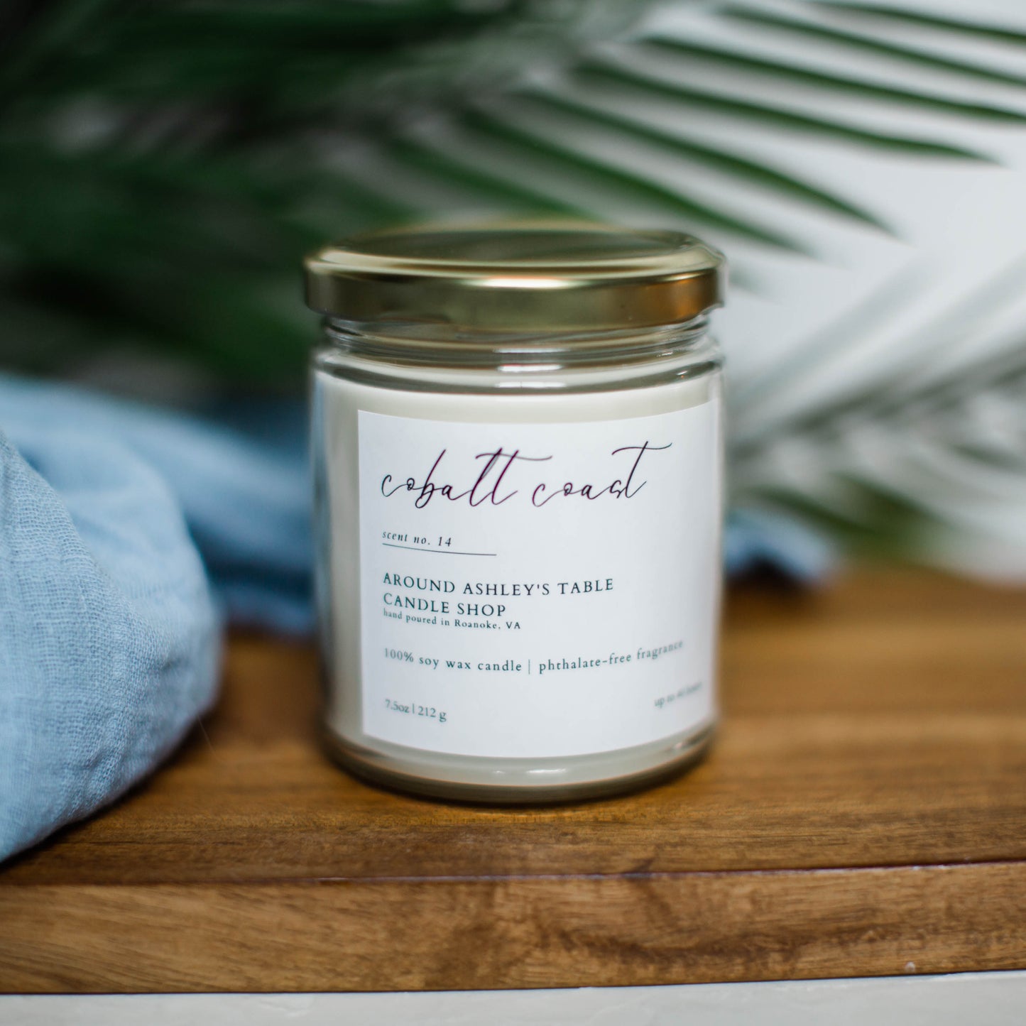 Cobalt Coast | 8 oz. Soy Candle