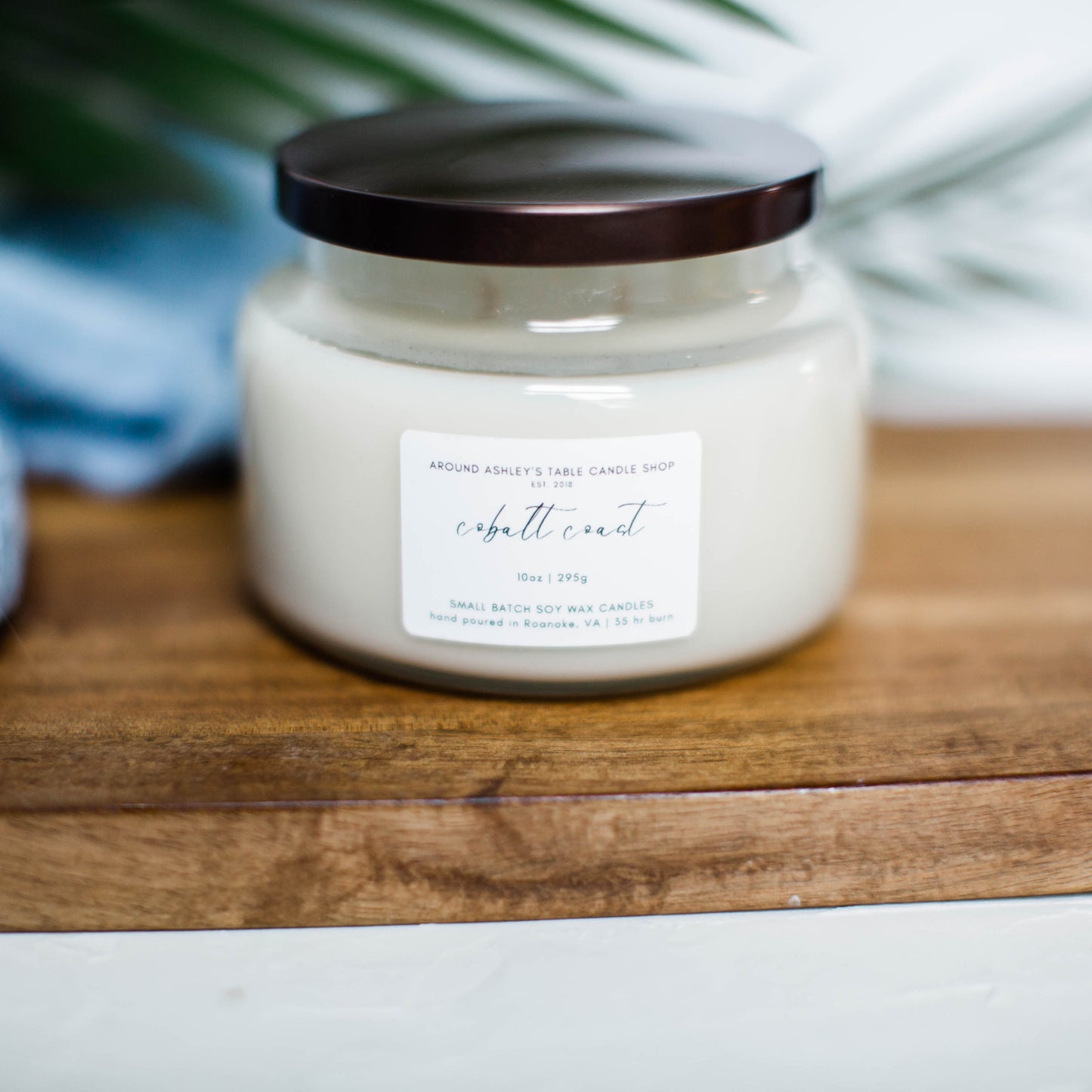 Cobalt Coast | 10 oz. Apothecary Soy Candle
