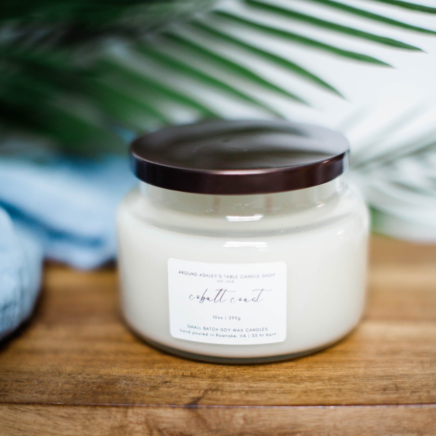 Cobalt Coast | 10 oz. Apothecary Soy Candle
