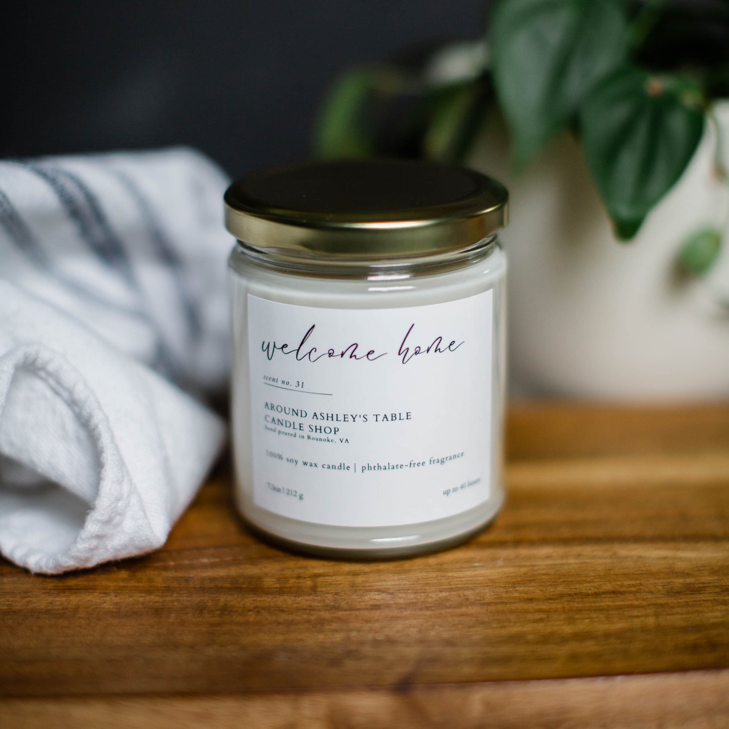 Welcome Home | 8 oz. Soy Candle