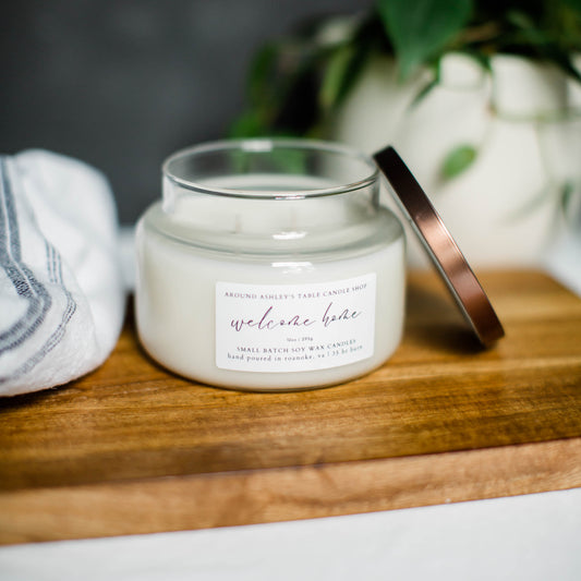 Welcome Home | 10 oz Apothecary Soy Wax Candle