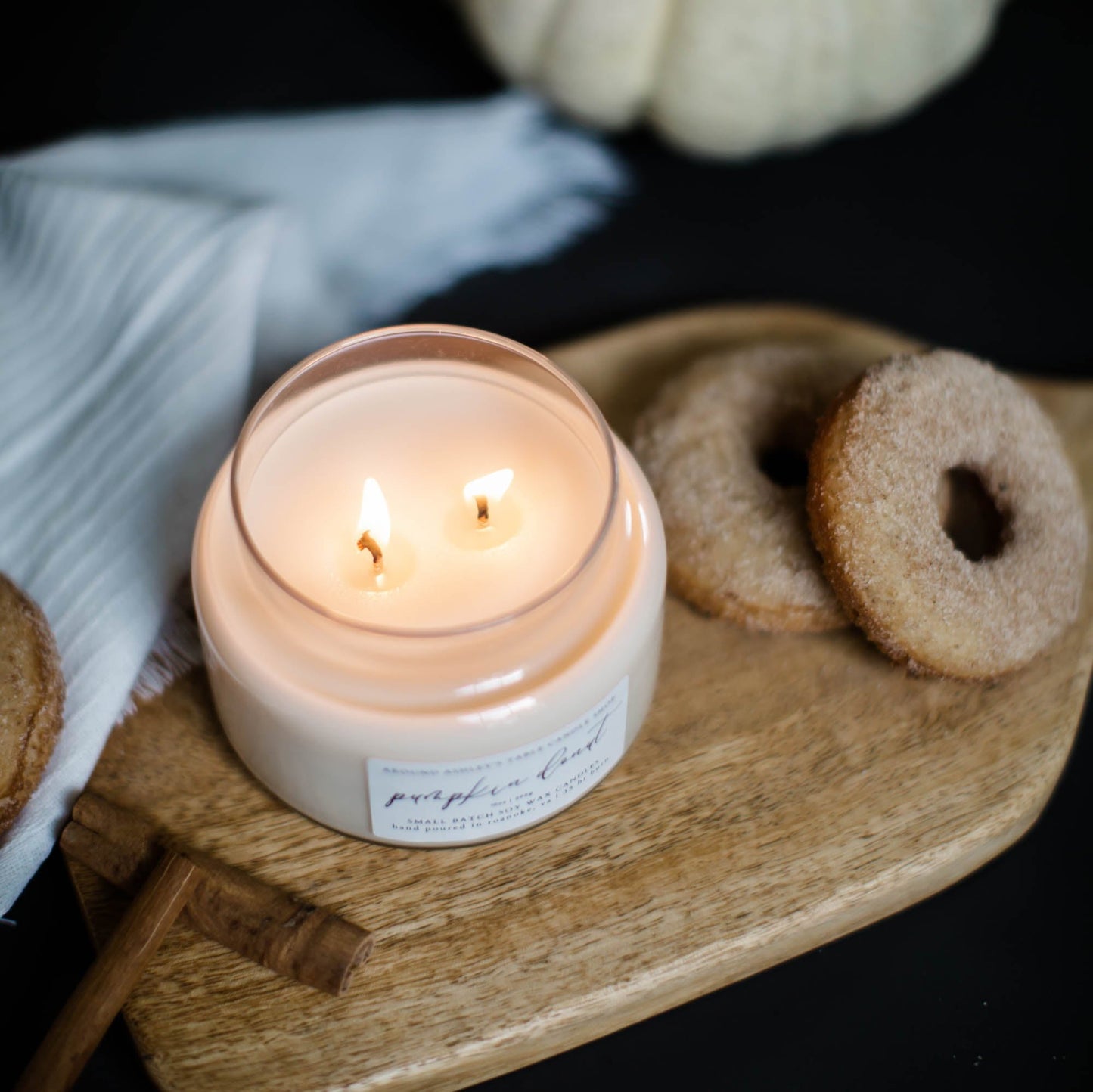 Pumpkin Donut | 10 oz. Soy Wax Apothecary Candle