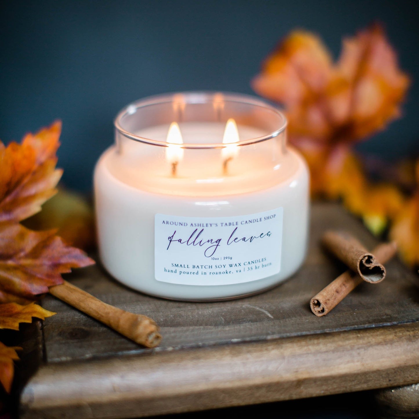 Falling Leaves | 10 oz. Soy Wax Apothecary Candle