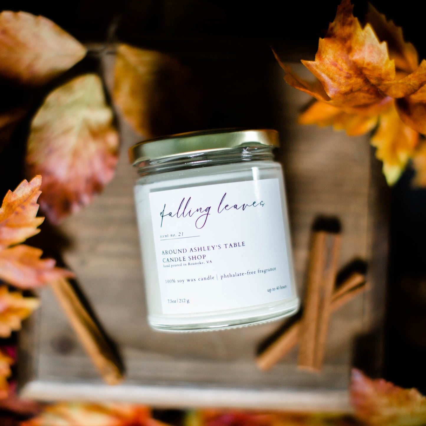 Falling Leaves | 8 oz. Soy Wax Candle