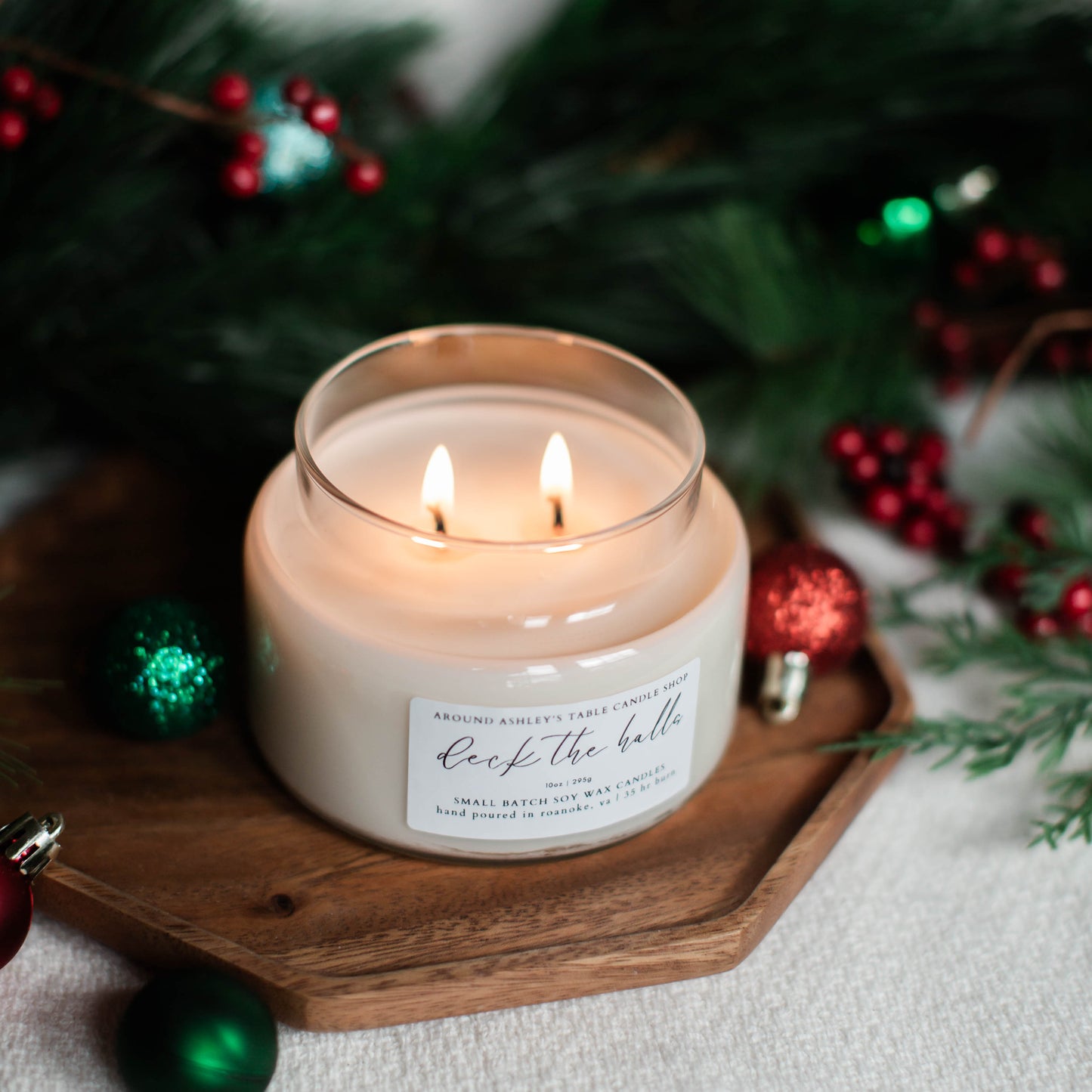 Deck the Halls | 10oz Soy Apothecary Candle