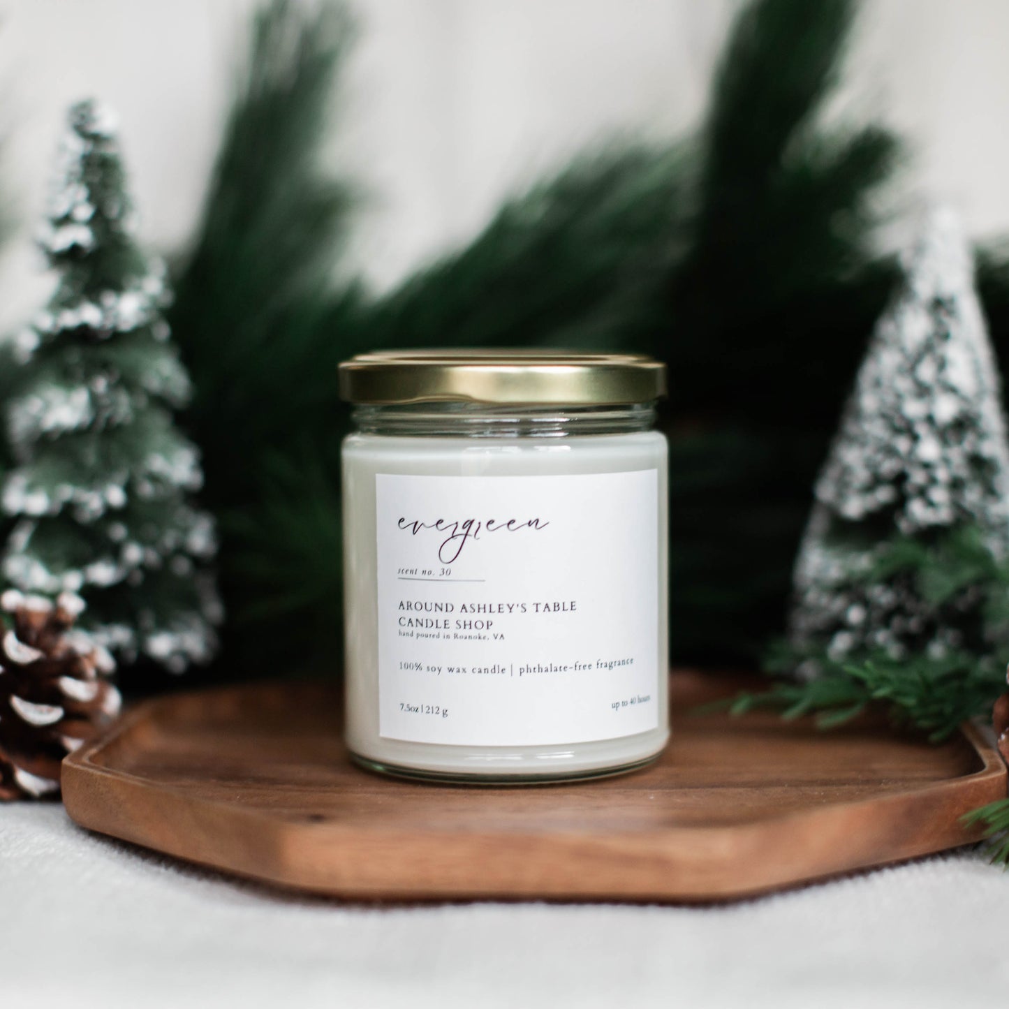 Evergreen | 8 oz. Soy Wax Candle