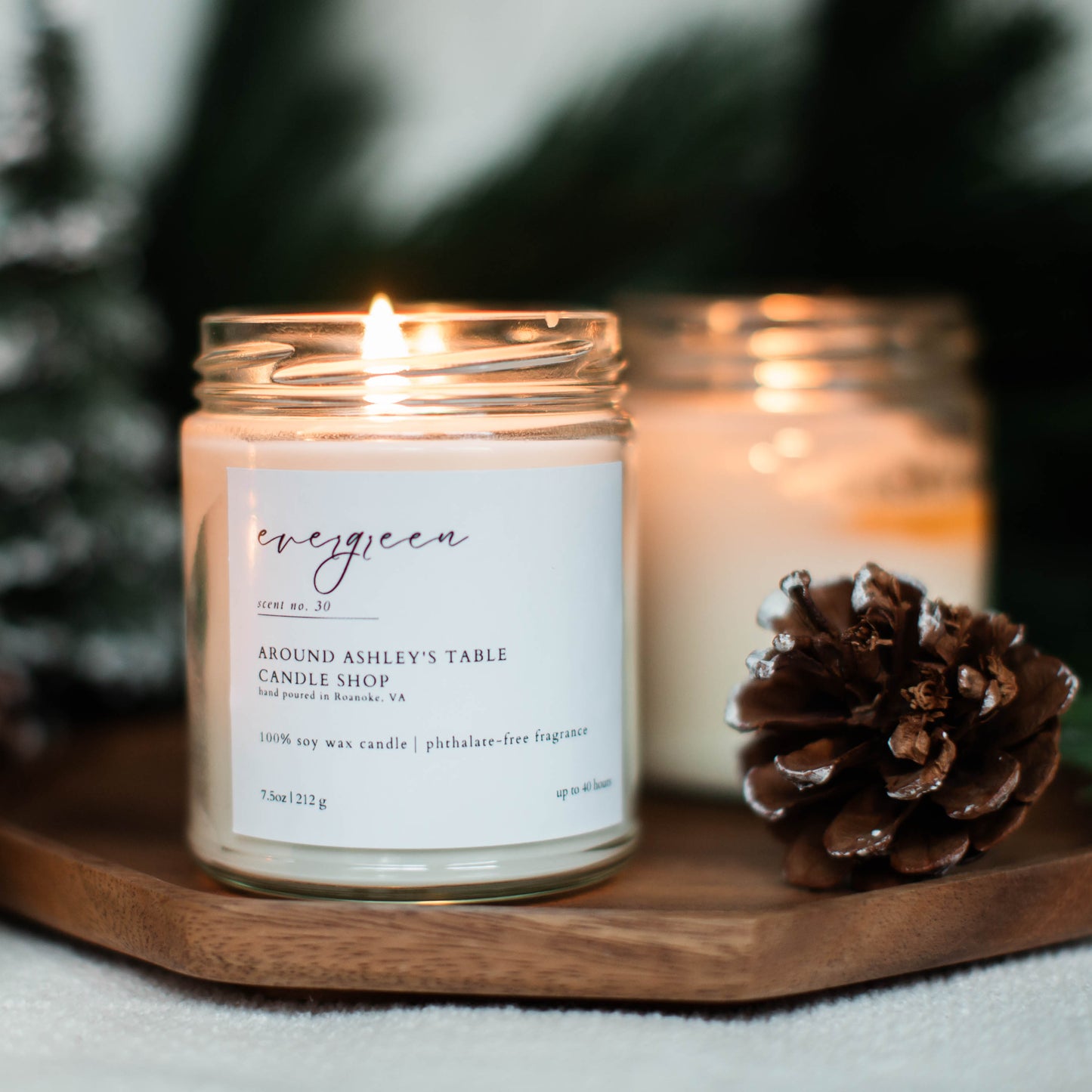 Evergreen | 8 oz. Soy Wax Candle