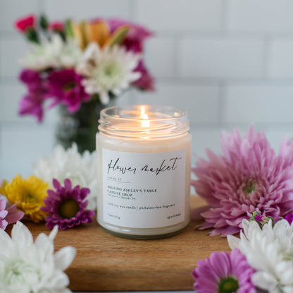 Flower Market  |  8 oz. Soy Candle