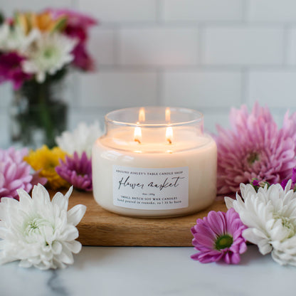 Flower Market  |  10 oz. Apothecary Candle
