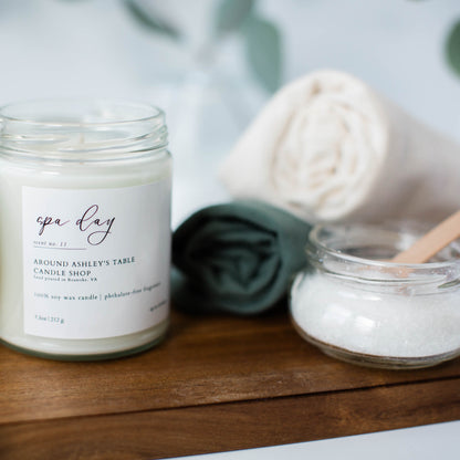 Spa Day  |  8 oz. Soy Candle