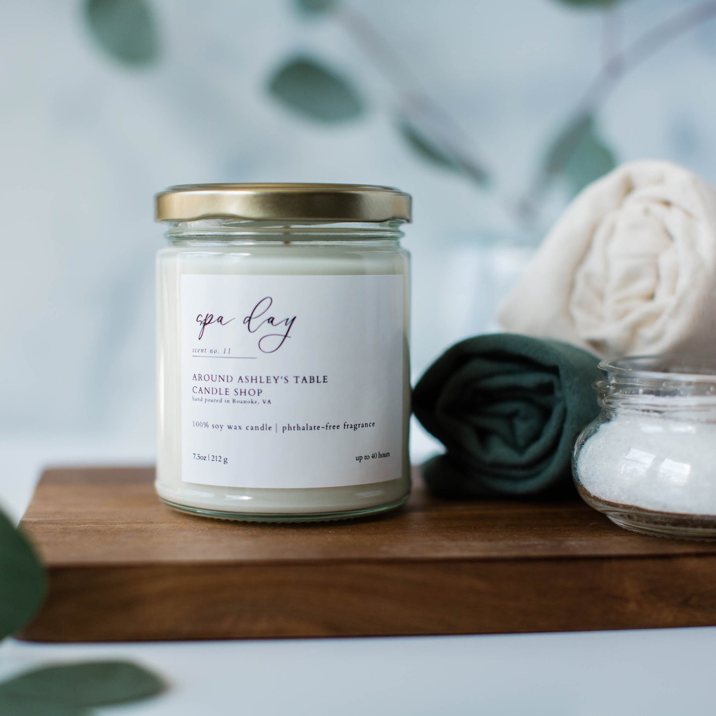 Spa Day  |  8 oz. Soy Candle
