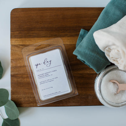 Spa Day  |  Soy Wax Melt