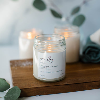 Spa Day  |  8 oz. Soy Candle