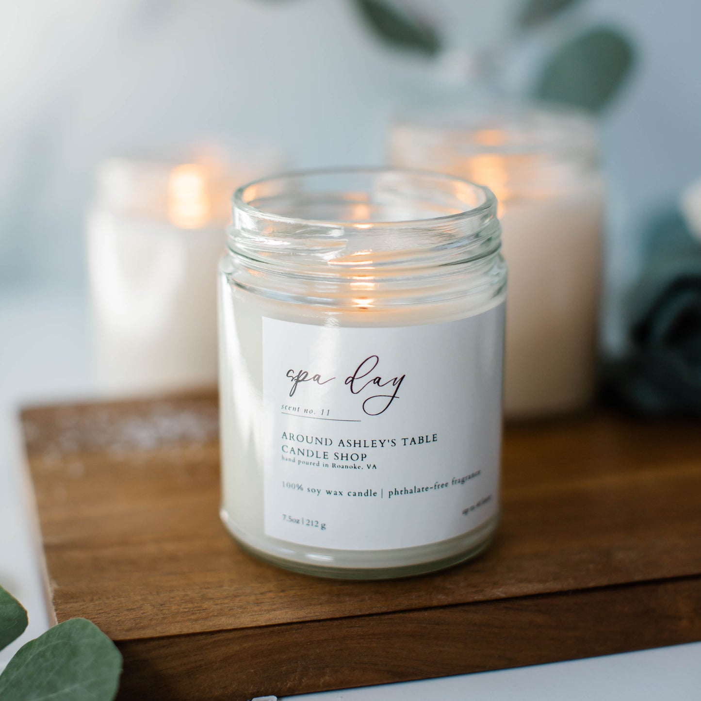 Spa Day  |  8 oz. Soy Candle