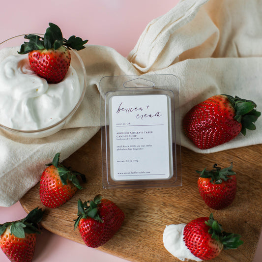 Berries + Cream  |  Soy Wax Melt