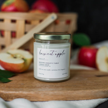 Harvest Apple 8 oz. Soy Wax Candle