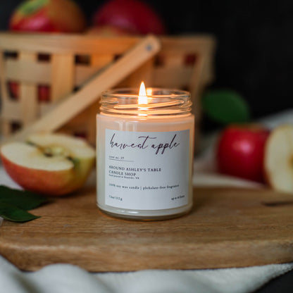 Harvest Apple 8 oz. Soy Wax Candle