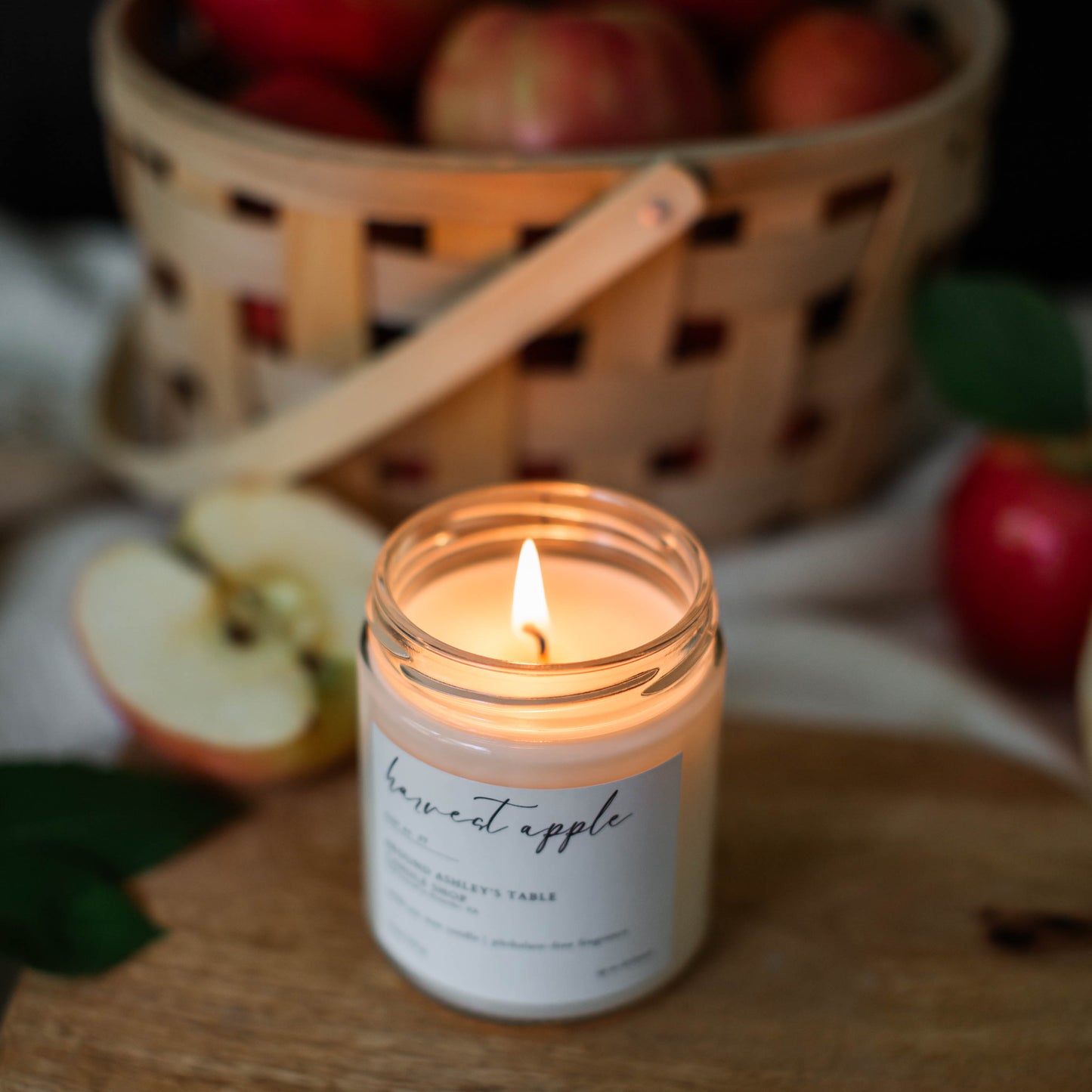 Harvest Apple 8 oz. Soy Wax Candle