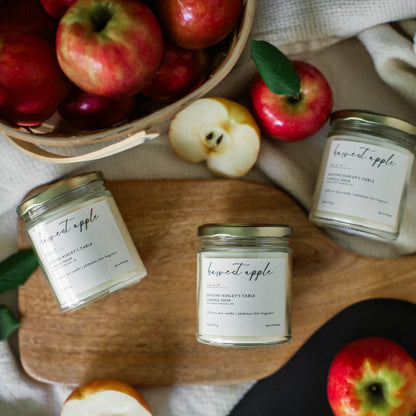 Harvest Apple 8 oz. Soy Wax Candle