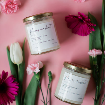 Flower Market  |  8 oz. Soy Candle