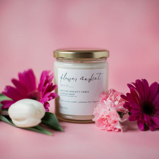 Flower Market  |  8 oz. Soy Candle
