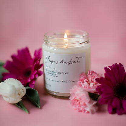Flower Market  |  8 oz. Soy Candle
