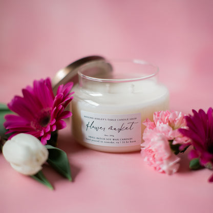 Flower Market  |  10 oz. Apothecary Candle