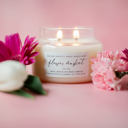 Flower Market  |  10 oz. Apothecary Candle