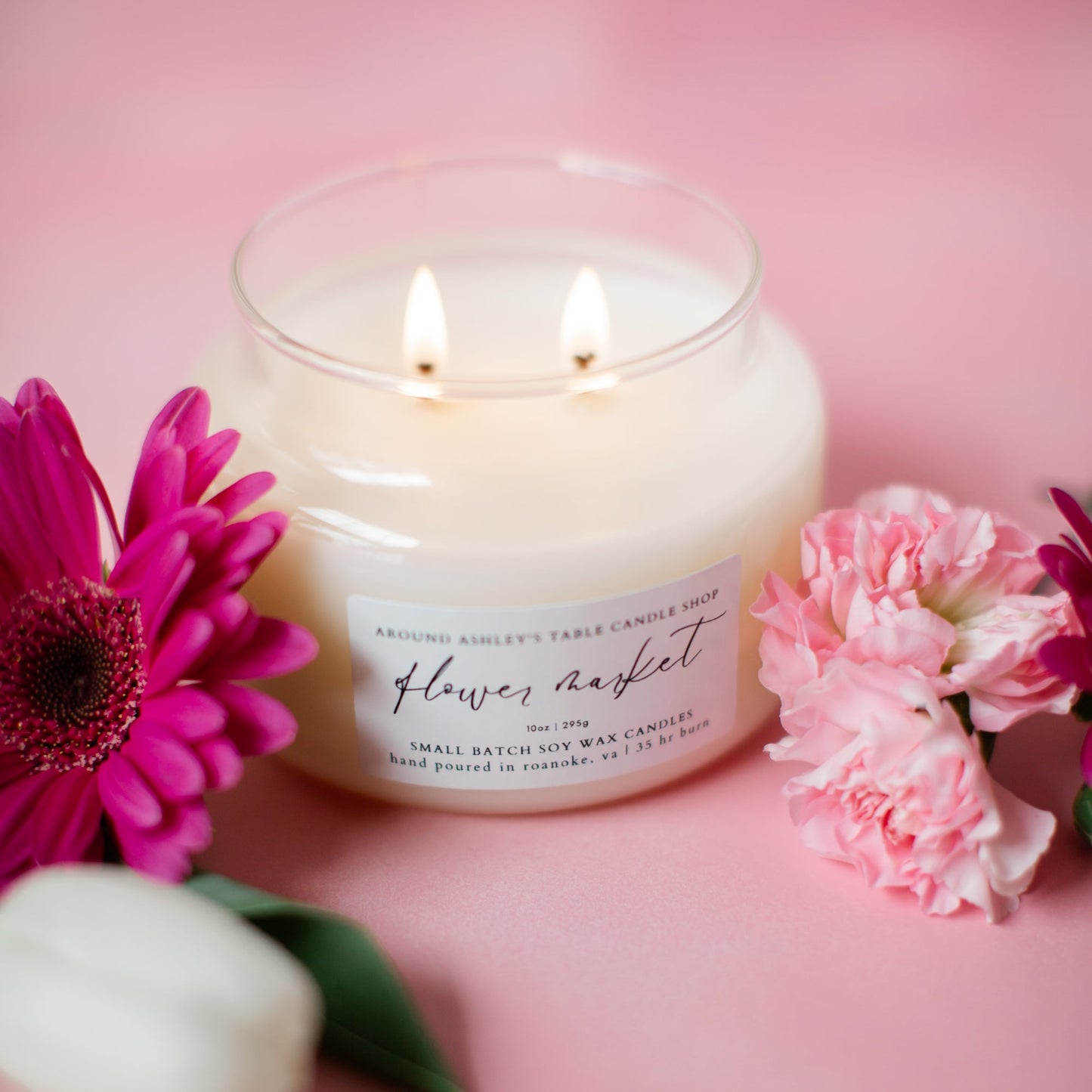 Flower Market  |  10 oz. Apothecary Candle