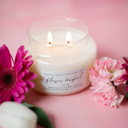 Flower Market  |  10 oz. Apothecary Candle