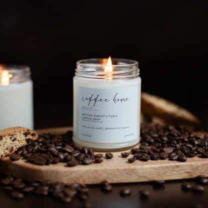 Coffee House | 8 oz. Soy Wax Candle
