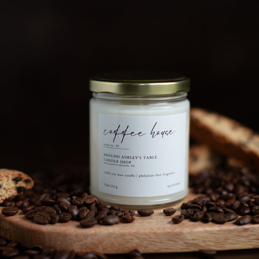 Coffee House | 8 oz. Soy Wax Candle