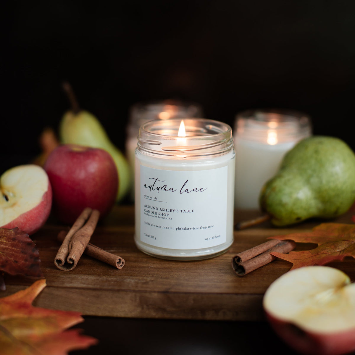 Autumn Lane 8 oz. Soy Wax Candle