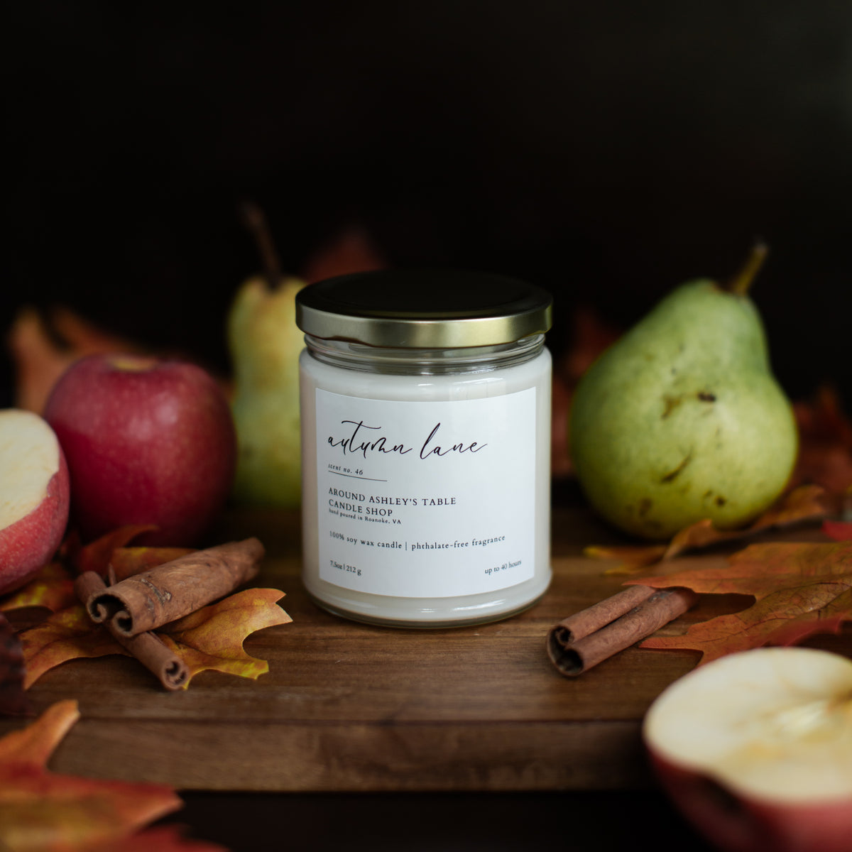 Autumn Lane 8 oz. Soy Wax Candle
