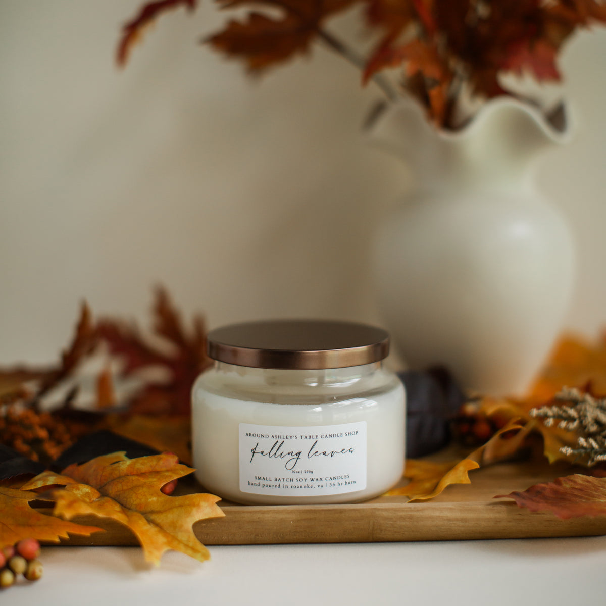 Falling Leaves | 10 oz. Soy Wax Apothecary Candle