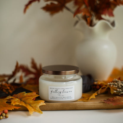 Falling Leaves | 10 oz. Soy Wax Apothecary Candle