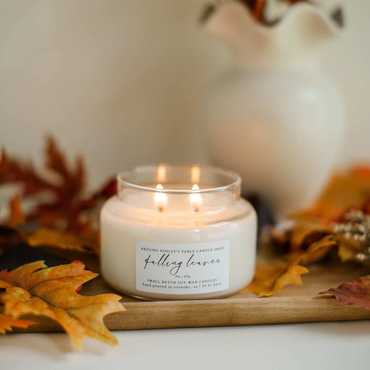 Falling Leaves | 10 oz. Soy Wax Apothecary Candle