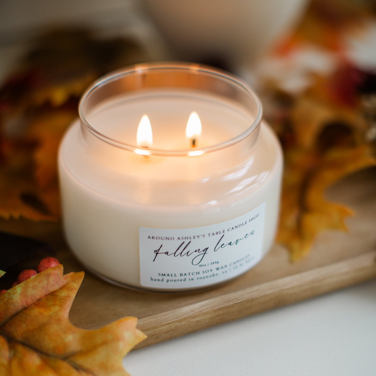 Falling Leaves | 10 oz. Soy Wax Apothecary Candle