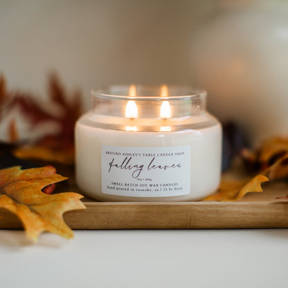 Falling Leaves | 10 oz. Soy Wax Apothecary Candle